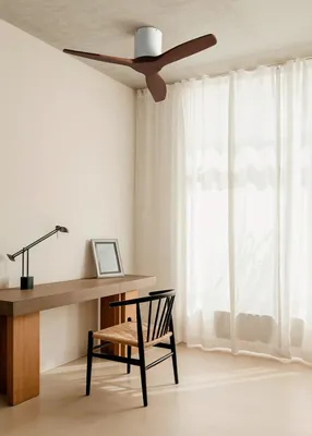 Produktbild von WIND CALM - Leiser Deckenventilator 40W mit technischen ABS-Blättern in verschiedenen Größen