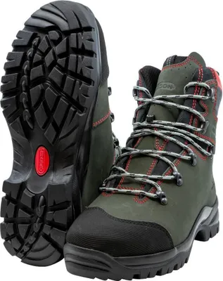 Produktbild von Oregon Schnittschutzstiefel / Schnittschutzschuhe Fiordland Grau Größe 45