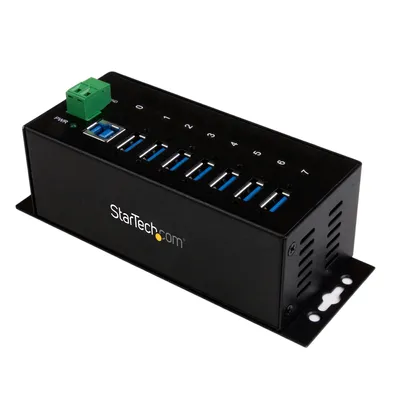 Obrázek produktu pro StarTech.com ST7300USBME, USB 3.2 Gen 1 (3.1 Gen 1) Type-B, USB 3.2 Gen 1 (3.1 Gen 1) Type-A, 5000 Mbit/s, Černá, Ocel, Výkon