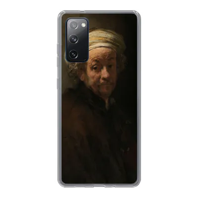 Produktbild von MuchoWow® Handyhülle Schutzhülle Hülle für Samsung Galaxy S20 FE Selbstbildnis als Apostel Paulus - Gemälde von Rembrandt van Rijn Silikon Softcase Handy Hülle - Abdeckung