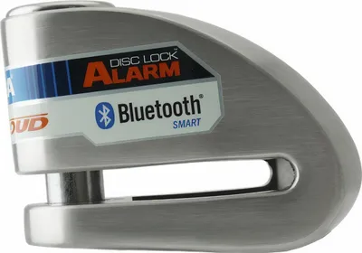 Immagine prodotto di Blocca disco freno Bluetooth® Xena XX14 120dB allarme di avvertimento acciaio inox 14mm argento