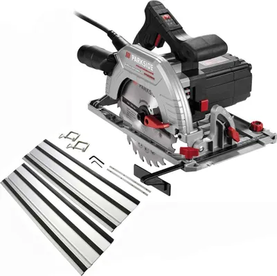 Produktbild von PARKSIDE PERFORMANCE Handkreissäge PPHKS 1800 W mit Führungsschiene 2 x 700mm