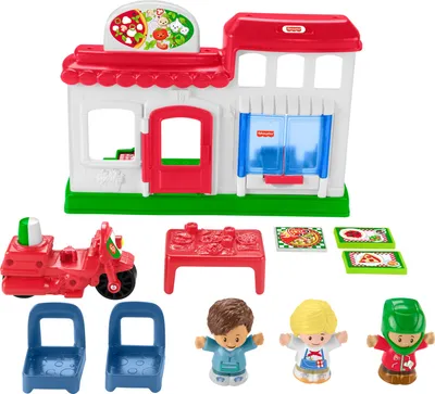 Produktbild von Fisher-Price Little People Pizza-Lieferservice Spielset