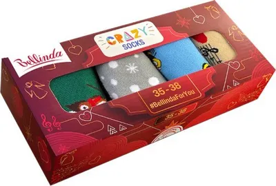 Obrázok produktu pre Crazy Socks Box BOX 2 FW23, 43-46