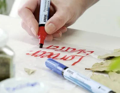 Produktbild von Permanentmarker KREUL schwarz Rundspitze 1,5-3 mm, Marker, Stift
