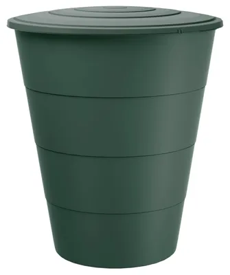 Obrázek produktu pro Sud na dešťovou vodu SMOOTH tm. zelený 210l