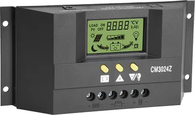 Obrázek produktu pro PWM inteligentní regulátor nabíjení solárních panelů LCD displej 12V 24V 30A