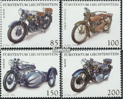 Produktbild von Briefmarken Liechtenstein 2016 Mi 1824-1827 (kompl.Ausg.) postfrisch Motorräder