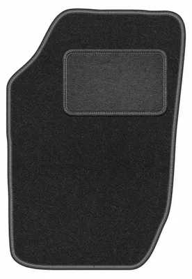 Immagine prodotto di Tappetino guidatore in moquette per Saab 900 I 1978-1993 – 1 pezzo, grigio grafite, su misura – Wielganizator LUX