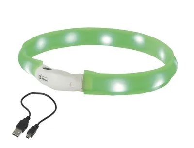 Produktbild von Nobby LED Leuchtband breit "VISIBLE" grün; L: 25 mm; 70 cm
