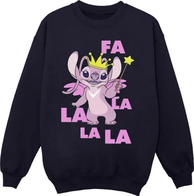 Produktbild von Disney - "Angel Fa La La" Sweatshirt für Damen BI23076 (M) (Marineblau)