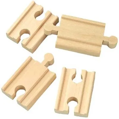 Obrázok produktu pre 5 cm rovné koľaje - spojky 4 ks