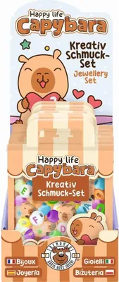 Produktbild von Trendhaus Handelsgesellschaft Capybara Kreativ-Schmuckset Sonstige