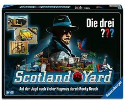 Produktbild von Die drei ??? Scotland Yard Ravensburger 24741