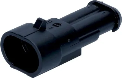 Produktbild von 10 Stück AMP 0-0282104-1 Superseal Stiftgehäuse 2-polig I Original vom deutschen Händler