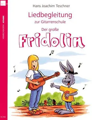 Produktbild von Liedbegleitung zur Gitarrenschule Der große Fridolin