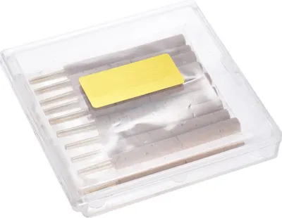 Produktbild von Klammerrohre für Oboenrohre, 47 mm, mit Kunststoffgehäuse, 18 Stück/Packung
