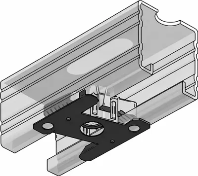 Obrázok produktu pre Montážna doska MEFA Stex MP 45, M10 gvz, 1 ks.