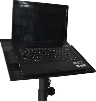 Produktbild von IBIZA SLAP150 Notebook Halterung für Lautsprecher-Stativ