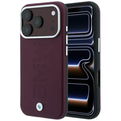Obrázok produktu pre Puzdro BMW Sign Centered Deboss pre iPhone 18 Pro / 17 Pro, tmavomodrej farby