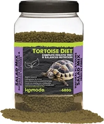 Produktbild von Komodo-Schildkröten-Diät-Salatmix 680g - Futter für Schildkröten komodo