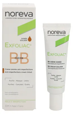 Zdjęcie produktu dla Noreva exfoliac getönte BB-Creme dunkel, krem 30 ml