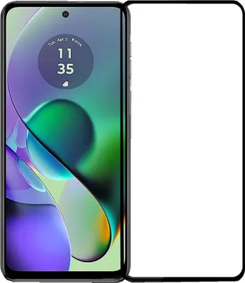 Produktbild von Motorola Moto G54 Displayschutz - Full-Cover Panzerglas - Schwarz