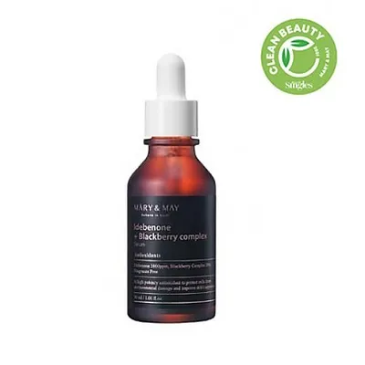 Zdjęcie produktu dla Mary&May Idebenone + Blackberry Complex Serum,30ml - Ujędrniające serum do twarzy