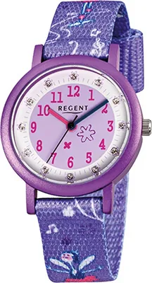Immagine prodotto di Orologio per bambini Regent textile F-486 quarzo bracciale viola D2URF486