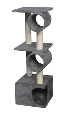 Obrázok produktu pre Nobby 63730-28, Škrabacia veža pre mačky, Voľne stojace, Šedá, 350 mm, 350 mm, 1120 mm