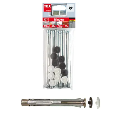 Produktbild von TOX Metall-Rahmendübel Window 10x132 mm / innen