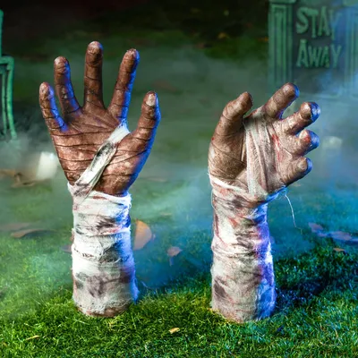 Obrázok produktu pre Halloweenové kolíky na zombíkov na dekoráciu záhrady