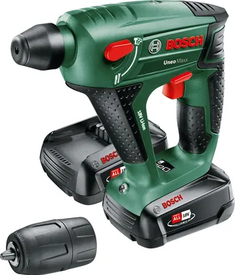 Produktbild von Akku-Bohrhammer UNEO Maxx, 2 x Akku PBA 18V 2.5Ah