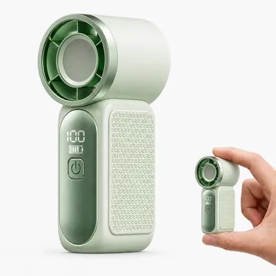 Produktbild von Handventilator Tischventilator tragbar wiederaufladbar