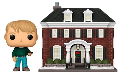 Produktbild von Funko Pop! Movies: Home Alone - Kevin with McCallister Home #41 Town