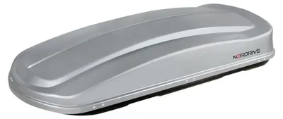 Immagine prodotto di NORDRIVE N60010 BOX 430 Box da tetto grigio 430 L, portata 75 kg