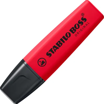 Produktbild von STABILO Textmarker - STABILO BOSS ORIGINAL REALRED - 10er Pack - rot