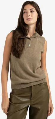 Produktbild von YAYA Sleeveless sweater with collar * * M