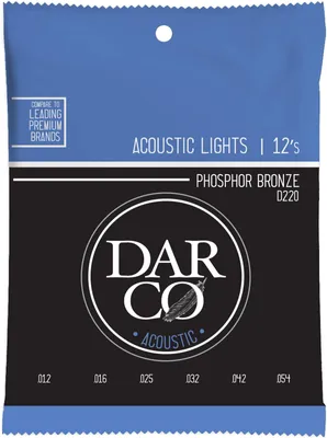 Zdjęcie produktu dla Darco 92/8 Phosphor Bronze Struny do gitary akustycznej