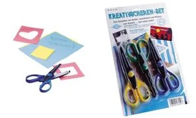 Produktbild von WEDO Konturenscheren-Set, 3 verschiedene Schnittarten