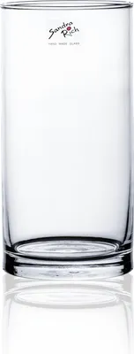 Produktbild von Glasvase "Cyli HC" Ø 10cm x 20cm | Zynlindrische Vase Blumenvase Glas