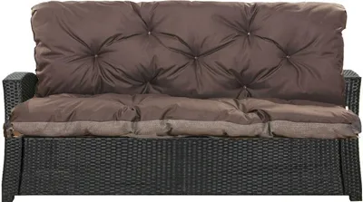 Immagine prodotto di Cuscino per panca da giardino 160x50x40cm marrone | seduta per panca | cuscini per altalena da giardino | cuscino impermeabile per panca da giardino