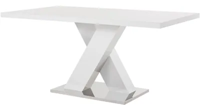 Produktbild von Esstisch >Ankara< in Weiß, MDF - 160x76x90cm (BxHxT)