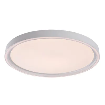 Obrázek produktu pro Rabalux Zerina, stropní svítidlo, 31 W, IP40, bílá barva, 3000–6500 K, funkce paměti, dálkové ovládání, časovač, noční světlo, model 75086