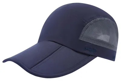 Zdjęcie produktu dla Składana czapka baseballowa do wędkowania, ochrona przed promieniowaniem UV 50+, wodoodporna, kolor granatowy, uniwersalny rozmiar
