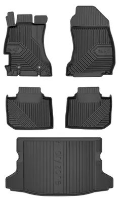 Obrázok produktu pre Autokoberce 3D TPE + vaňa kufra DryZone pre: Subaru XV I 2011-2017 SUV 5 ks