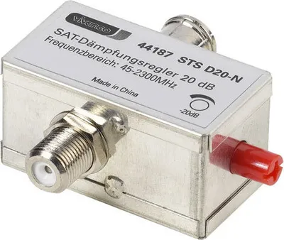 Produktbild von ViVanco™STS D20-N - SAT Dämpfungsregler 20dB