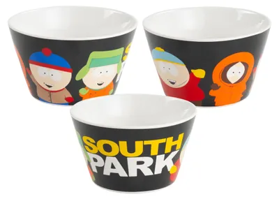 Produktbild von South Park Schüssel - Müslischale Schale aus Porzellan 500 ml Schwarz