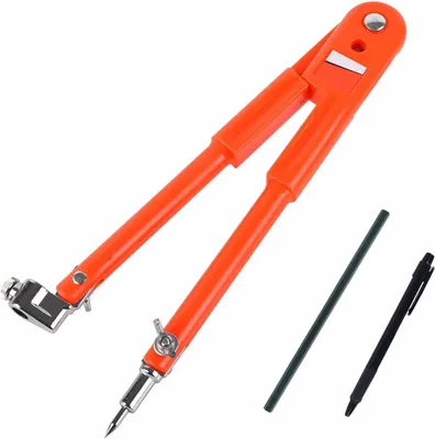 Image de Équerre de menuiserie réglable, compas de précision, 25 cm, pour le traçage