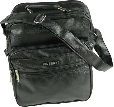 Produktbild von Bag Street Kunstleder Tasche Herren schwarz 28x14x36 D2OTJ131S